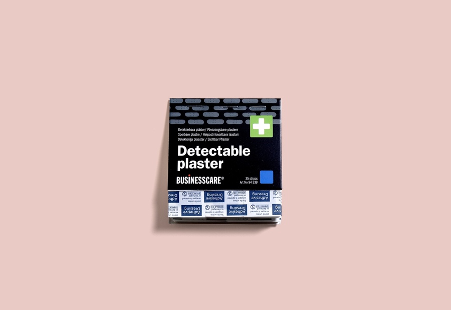 Plaster detectable